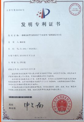 專(zhuān)利證書(shū)